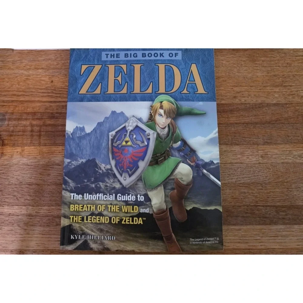 Legend of Zelda Strategy Guide Lot Skyward Sword Tri Force Heroes Big Book Zelda